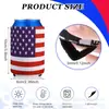 Fundas para Latas de Cerveza y Cola Sublimadas con Estampado de Material de Buceo Transfronterizo con Base Plegable y Logo Personalizable
