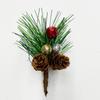 Decoração de Natal Transfronteiriça Galhos de Pinheiro Decorações de Natal Pinhas Simuladas Folhas de Pinheiro Caixa de Presente Criativa Acessórios DIY