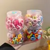 100 Piezas de Anillos de Toalla de Colores para Niños sin Pelo, Gomas para el Cabello para Niñas, Gomas Pequeñas para el Cabello, Bandas Elásticas, Diademas para Bebés y Accesorios para el Cabello