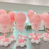 Soporte de base flotante de suelo para columna, decoración de globos de carretera de aire flotante falso, suministros para fiesta de inauguración, accesorios de diseño de cumpleaños