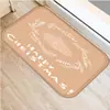 Felpudo Navideño para el Hogar con Estampado de Árbol de Navidad, Felpudo para Puerta de Sala de Estar