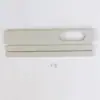 Aire acondicionado móvil al por mayor deflector de dos etapas placa de sellado telescópica deflector de ventana altura ajustable placa de marco de ventana empotrada