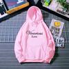 Moda Transfronteriza Otoño e Invierno 2025 Sudadera Versátil de Terciopelo con Capucha Estampada de Moda Talla Grande Look Holgado Adelgazante Top para Mujer
