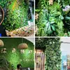 Decoración de Plantas Muro de Plantas Muro de Plantas Verdes Muro de Césped Decoración de Muro Florido Muro de Plantas Verdes E18