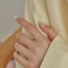 Anillo de Dedo Índice de Mariposa para Mujer Diseño de Nicho Lujo Ligero Moda Simple Personalidad Anillo Decorativo Abierto Ajustable en Europa y América