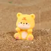 Doce Pequeños Adornos de Resina del Zodiaco Paisaje en Miniatura Adornos Creativos de Escritorio Animales Artesanías Chinas Colgantes para Coche