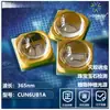 Perla de Lámpara Original de Lente de Cuarzo Morado de Seúl, Corea del Sur, Uvled de Alta Potencia 3W 365nm, Específicamente para Curado de Pegamento