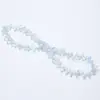 Cuentas de Cristal de Vidrio de Colores con Forma de Hoja y Agujeros Horizontales, Cuentas Sueltas para Pulseras Hechas a Mano DIY, Materiales para Ensartar Cuentas, Venta al por Mayor de Fabricantes de Pulseras