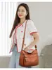 Bolso de mujer 2026 nuevo modelo bolso para mamá con múltiples bolsillos, textura de cuero suave, simple y elegante, adecuado para mujeres de mediana edad, bolso de hombro y cruzado
