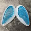 Novo Molde de Silicone de Epóxi de Asas de Anjo para Bolo Fondant Baking Q125