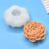 Molde de Silicona para Velas de Flor 3D DIY, Piedra Aromática, Yeso, Jabón Hecho a Mano, Adorno, Piedra Difusora, Molde de Resina para Fondant