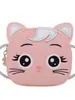 Bolsa Pequeña Infantil 2026 Nueva Bolsa Cruzada de Hombro de Gato de Dibujos Animados Lindo Accesorio de Moda Billetera para Monedas