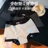[Serie Gris] Ropa Interior de Algodón Puro para Mujer, Algodón 100% Clase A Ropa Interior de Algodón Puro para Mujer, Calzoncillos tipo bóxer de Algodón Puro con Entrepierna Extendida