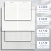 Papel kraft engrosado costura diario simple cuaderno cuaderno cuaderno al por mayor a5b5 cuadrado línea horizontal