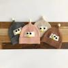Gorro de Invierno para Bebé Recién Nacido Gorro de Lana para Hombres y Mujeres Gorro Tejido Interior de Algodón Cálido Engrosado Gorro para Niños W