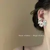 Brincos de Laço Estilo Igual ao da Blogueira Coreana Fever Design Exclusivo Brincos Modernos Versáteis Elegantes para Mulheres