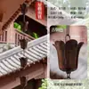 Cadena de Lluvia para Villa de Aleación de Aluminio Cadena Guía de Agua para Aleros de Templo Japonés Cadena de Lluvia para Patio de Casa de Huéspedes Cadena de Drenaje Circular para Bajante