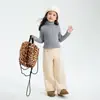 Suéter de Punto Tutu Elefantito para Niñas 2026 Otoño/Invierno Nuevo Ropa Interior de Invierno para Niños Suéter Grueso para Niños