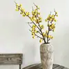 Flor Artificial de Rama Única con Fruta Navideña de la Fortuna, Fruta de la Fortuna, Fruta de Olivo, Decoración de Boda, Arreglo Floral