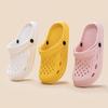 Zapatos Agujero Blanco para Mujer Quirófano Zapatillas Baotou Antideslizantes Suela Suave Sandalias de Enfermera UCI Zapatos de Playa Casuales Combinan con Todo