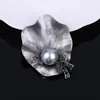 Broches Vintage de Aleación y Perlas Transfronterizos Europeos y Americanos, Accesorios para Ropa, Pines, Joyería, Broches para Ropa, Gama Alta y Lujo Ligero