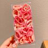 Color de primavera para niños dulce todo-fósforo banda elástica diadema tocado de niña pequeña goma elástica de alta elasticidad duradera no daña el cabello cuerda para el cabello
