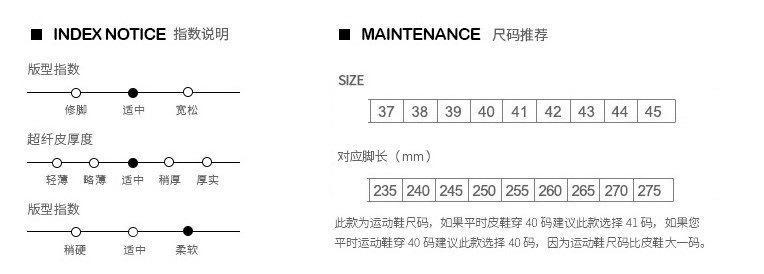 37-45尺码表
