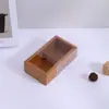 Caixas de Embalagem em Estoque, Caixas Dobráveis, Caixas Transparentes Foscas para Ovos de Páscoa e Doces, Caixas para Doces de Neve, Caixas para Produtos Assados, Caixas para Sobremesas para Levar