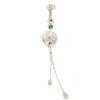 Nuevo Flor China Borla Solapa Botón Retro Pipa Elegante Broche Colgante Cheongsam Hanfu Ropa de Té Pin Accesorios
