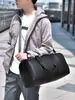 Bolsa de Viaje de Moda Transfronteriza Bolsa de Almacenamiento de Equipaje de Gran Capacidad Bolsa Deportiva de Fitness Bolsa de Yoga Bolso de Hombro de Viaje para Hombre