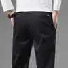 Pantalones casuales para hombre 2026 nuevo otoño rectos holgados de alta gama pantalones de vestir largos marca juvenil moderna