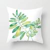 Almohada de Flores de Planta Ins Impresión Digital Personalizada Funda de Cojín para Coche Sofá Dropshipping Shopee Hogar Decoración Suave