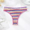 Fengyun 2025 Nueva Ropa Interior Deportiva Estilo Europeo y Americano Tanga de Algodón Puro Ropa Interior de Algodón Tangas para Mujer