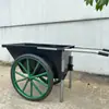 Camión Volquete Carrito Sitio de Construcción Camión de Ceniza Llanta Sólida Carrito Pequeño de Taller Material de Arena para el Hogar Carrito de Mano