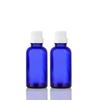 Nueva Botella de Loción de Vidrio Azul a Prueba de Luz Tónico Botella Pequeña de Spray Botella Cosmética Botella de Aceite Esencial Botella de Perfume