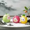 Micro Paisagem Criativa Desenho Animado Doze Signos do Zodíaco Frutas Miniaturas Decorações DIY Acessórios de Saquinho Surpresa Enfeites de Mesa