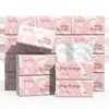 Pacote Grande de Lenços de Papel Espessos para Meninas, Cor Clara, 450 Folhas para Uso Doméstico, Pacote Acessível de Lenços Faciais FX