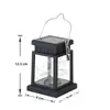 Lâmpada de Mesa Solar à Prova d'Água para Exterior Lanterna Palaciana Pequena Vela Lustre para Pendurar em Árvore de Jardim Varanda Lanterna de Pátio com Atmosfera