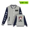 Suministro transfronterizo, venta al por mayor, uniforme de béisbol para pareja de Fan Ma Blade, chaqueta de uniforme de béisbol de moda de estilo coreano para primavera y otoño para mujer