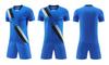 Ropa deportiva de entrenamiento de fútbol para hombres y mujeres, traje de camiseta de secado rápido, manga corta, instituciones educativas y de formación, ropa de fútbol para niños, personalización