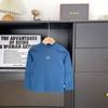 Xianao 2023 otoño nueva ropa para niños, camisa de cuello alto para niños, ropa interior para bebés con cara sonriente de estilo coreano multicolor