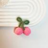 Nuevos Accesorios de Felpa de Cereza para DIY en Suéteres de Niñas, Accesorios de Ropa, Cordón Hecho a Mano al por Mayor Colgantes DIY