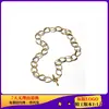 Panjia Cobre Branco Banhado Prata 925 Ins Corrente Assimétrica de Três Camadas Moda Estilosa Elegante DIY Pulseira de Casal