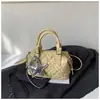 Tendencia Urbana Bolso Pequeño Mujer Otoño 2026 Nuevo Bolso de Hombro Cruzado Personalidad Moda Patrón de Diamantes Color Sólido Bolso de Mano