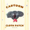 Novos patches bordados para comércio exterior transfronteiriço, patches bordados DIY de dachshund fofo e gato, patches bordados sem costura para roupas, produtos culturais e criativos