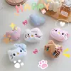 Broche de Peluche de Dibujos Animados Muñeca de Gato Linda Accesorios para Muñecas Colgante de Bolsita Corazón de Durazno Pines DIY Accesorios Accesorios
