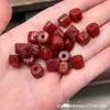 Liquidação de Contas Antigas Estilo Xizang com Osso de Camelo e Osso de Boi Incrustados, Contas Soltas para Artesanato DIY, Contas de Oração Budistas e Acessórios de Joias