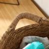 Cesta para ropa sucia tejida a mano de paja, hecha a mano, de Amazon, para guardar ropa sucia, cesta tejida para guardar ropa de cambio.