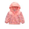 Nueva Chaqueta Infantil de Primavera y Otoño para Niños Pequeños y Medianos Chaqueta con Capucha y Cierre de Cremallera con Empalme Camuflaje de Manga Larga con Dibujos Animados