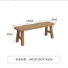 Escritorio Largo Doble Capa de Madera Maciza Multifuncional para Uso Doméstico, Escritorio de Oficina, Mesa de Tablero Grande, Sofá, Mesa de Estudio para Múltiples Personas